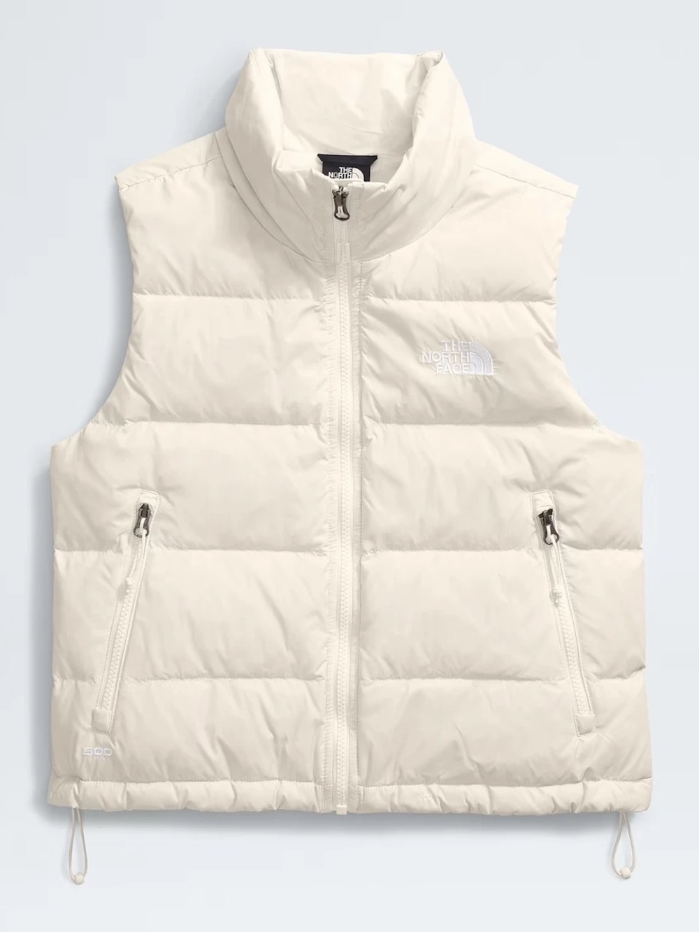 North Face Hydrenalite Down Puffer Vest in White Dune